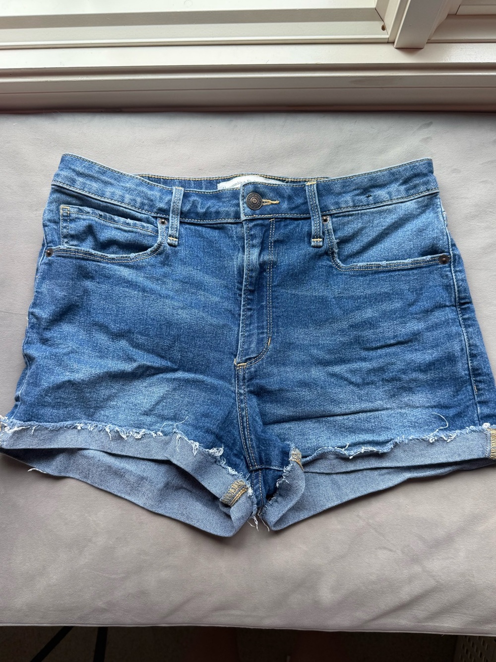 Abercrombie denim shorts